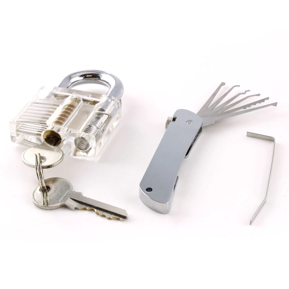 Swiss Army Lock Pick & Practice padlock